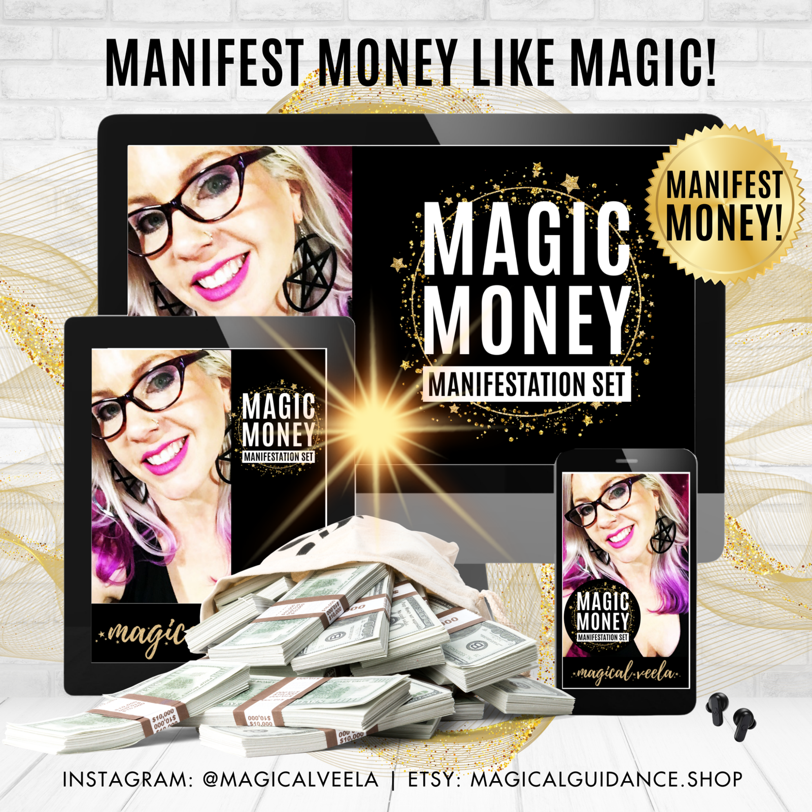 Magic Money Manifestation Set | magicalveela.com/money