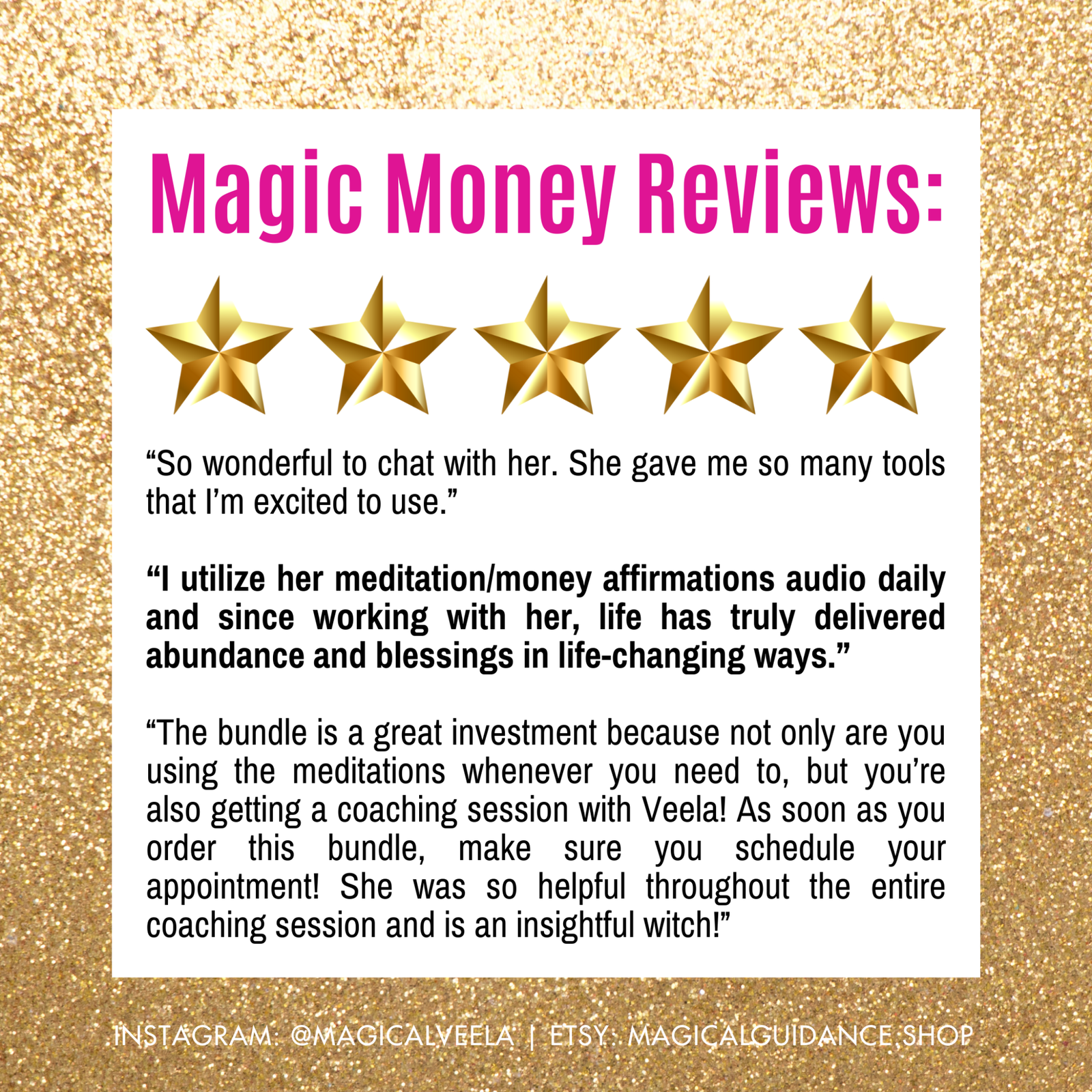 Magic Money Manifestation Set | magicalveela.com/money