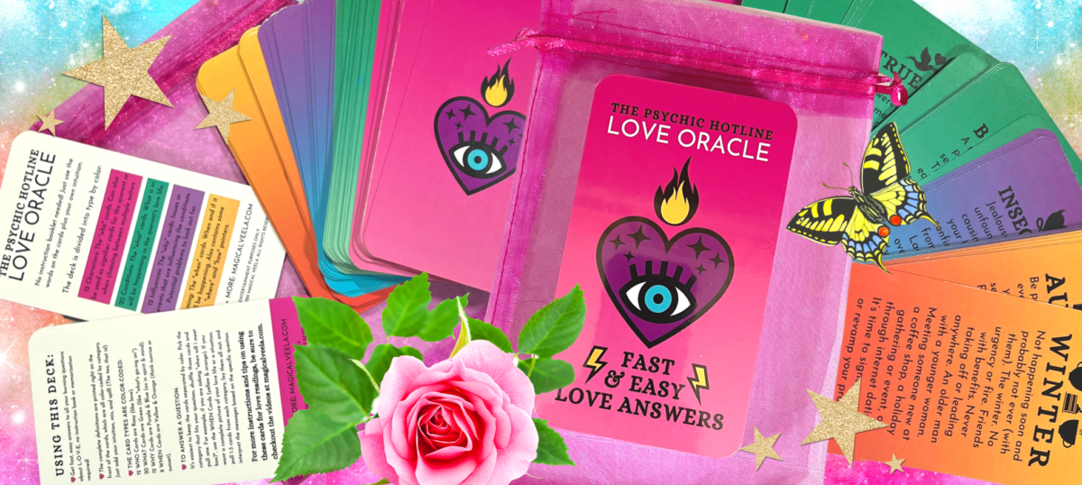 Psychic Hotline Love Oracle Deck