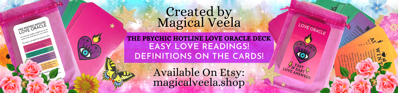 Psychic Hotline Love Oracle Deck